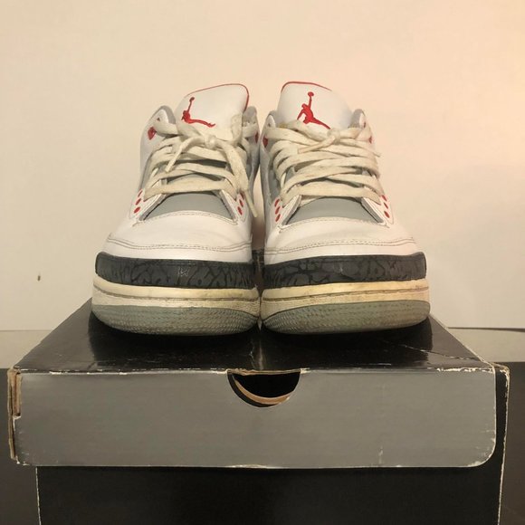 Nike Retro Jordan 3 Fire Red (2007) - Picture 3 of 5